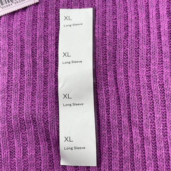 Wild Fable Women's Size XL Pull Over Crop Sweater Purple New With Tags - Picture 15 of 15